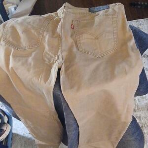 Mens Levis 514 34x34 Khaki